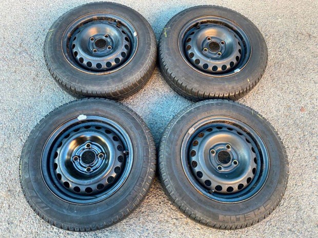 13" Opel lemezfelni 4x100 felni Chewrolet Daewoo gumi Corsa