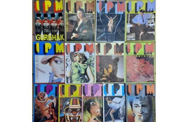 13 darab 1986-1989-es IPM magazin elad
