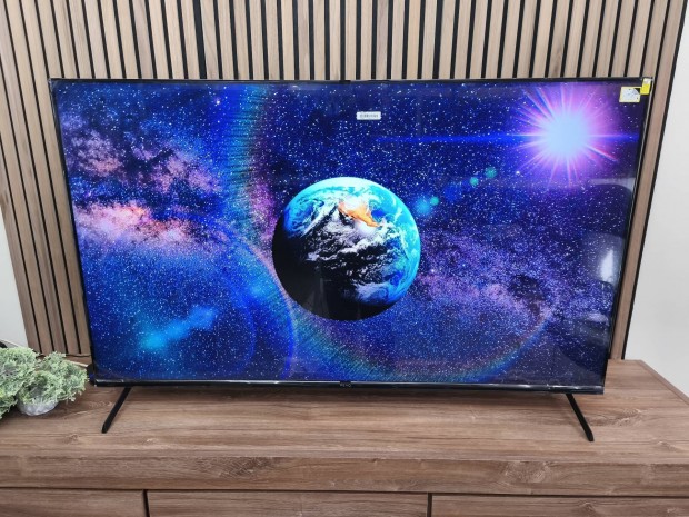 140CM 4K Qled SMART WIFI LED TV. j Dobozos. Garancival 