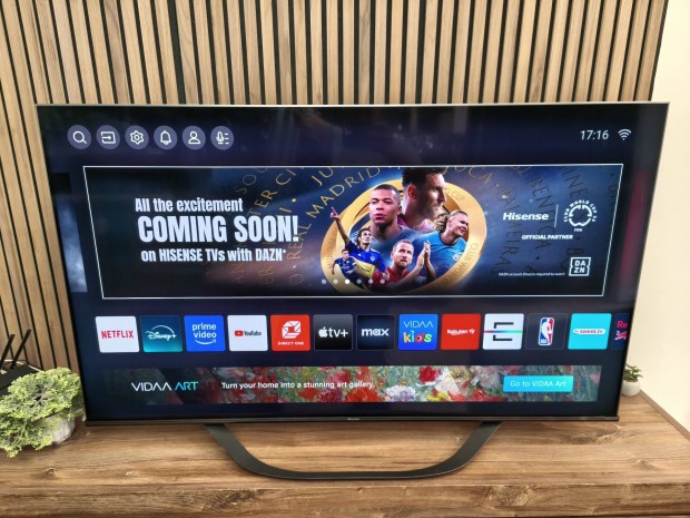 140CM Uled 4K, 120HZ, SMART WIFI LED TV. 2025Modell