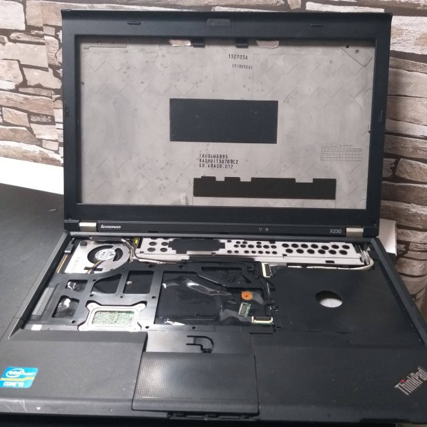 140.Lenovo x230 hibs laptop,hinyos,,garancia,visszavsrls sincsen!