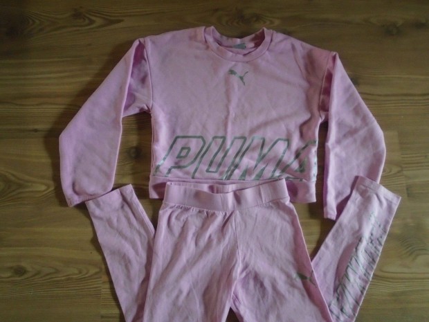 140-es Puma lnyka szett + adidas pulcsi