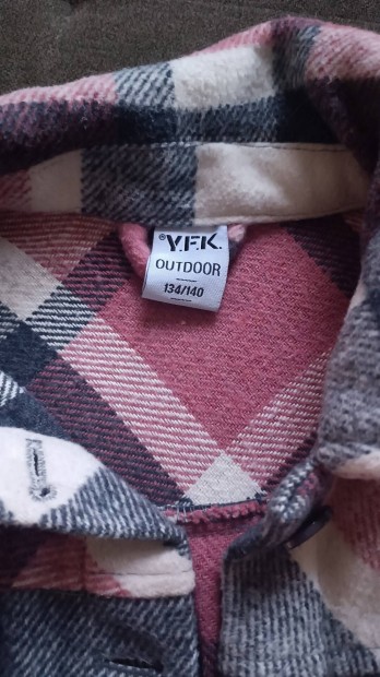 143/140-es flanel ing/ kabát