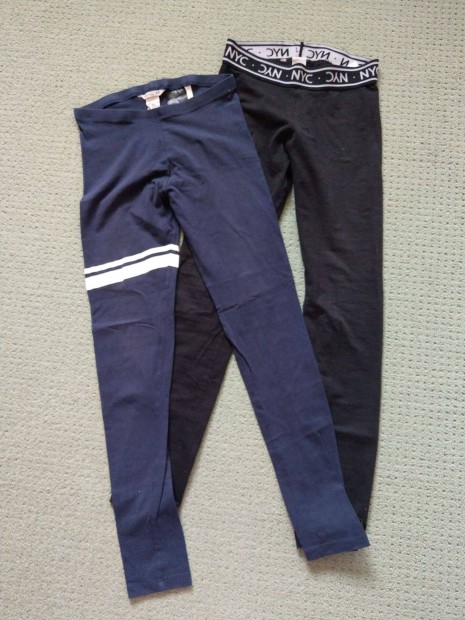 146 -os H&M pamut leggings nadrg csomagban 10-11 vesre