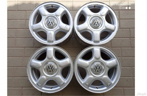 14" 4x100 Volkswagen hasznlt alufelni garnitra