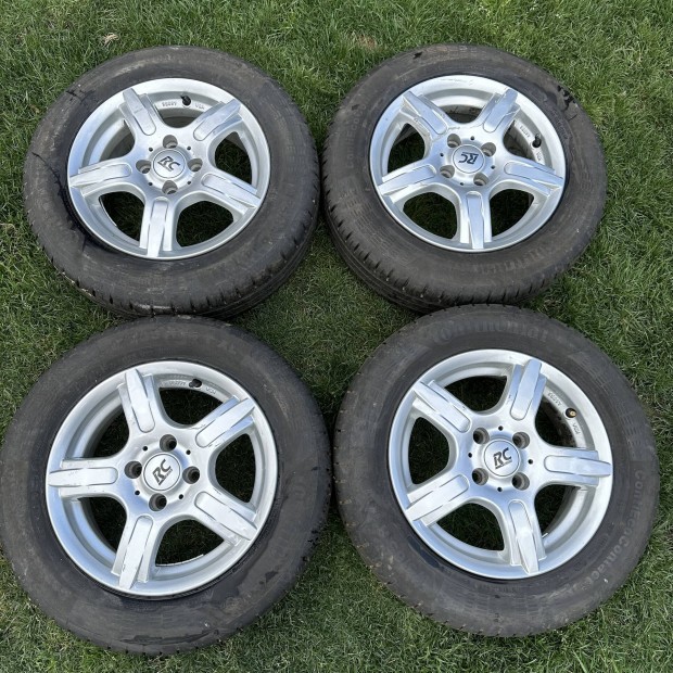 14" 4x98 5,5J ET35 RCD Germany alufelni, 175/65 R14 nyári gumi