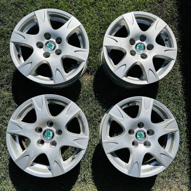 14" 5x100 6J ET43 Skoda alufelni eladó! Volkswagen, Seat