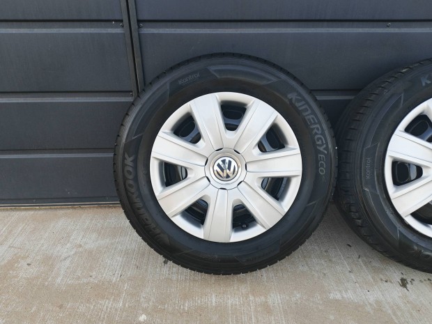 14" 5x100 VW Polo, Skoda Fabia, Seat Ibiza lemezfelni nyárigumikkal!