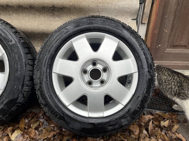 14" 5x100 VW gyri alufelni szett nyrigumikkal!