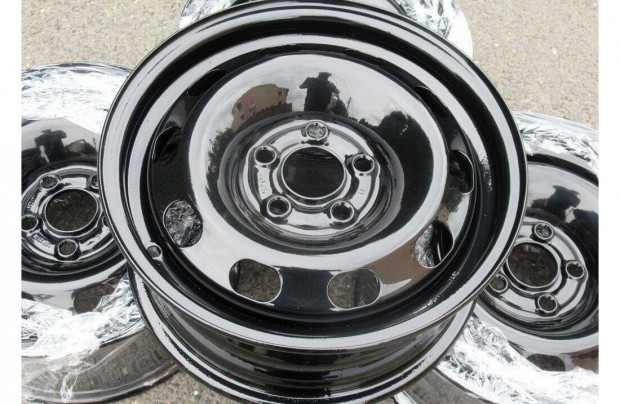 14" VW lemezfelni 5x100 felni Skoda Seat Ibiza Polo Fabia 14 es kerk
