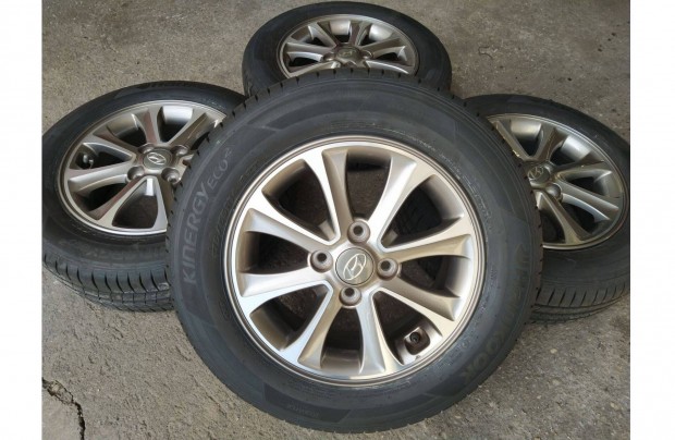 14" gyári Hyundai I10 Tpms szenzoros szelep 4x100 nyári Hankook