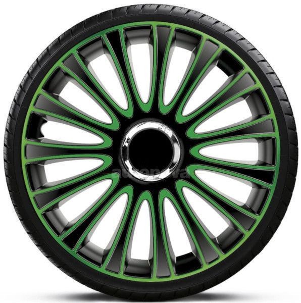 14"-os Lemans Pro Green-Black dsztrcsa garnitra (4darab)