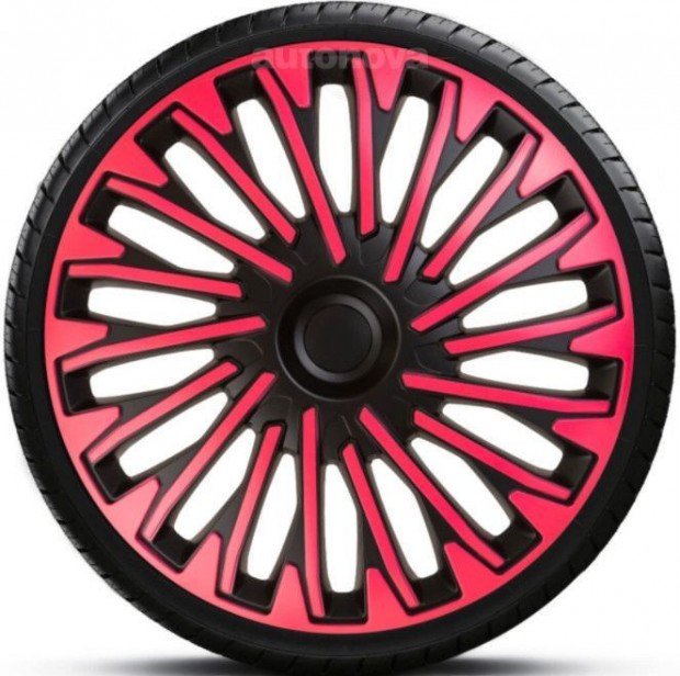 14"-os Soho Pink Black dsztrcsa garnitra (4darab)