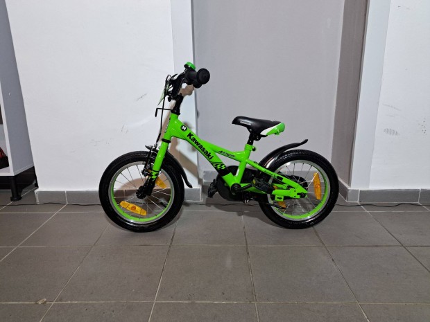 14" jszer Kawasaki gyerek kerkpr 14-es gyermek bicikli 16"