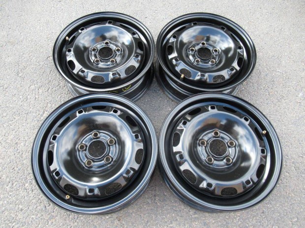14" újszerű lemezfelni 5x100 felni VW Polo Skoda Fabia Seat Ibiza