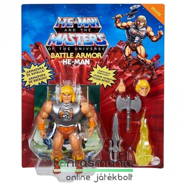 14 cm Masters of the Universe / He-Man - Battle Armor He-Man figura