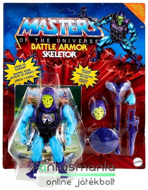 14 cm Masters of the Universe / He-Man - Battle Armor Skeletor figura