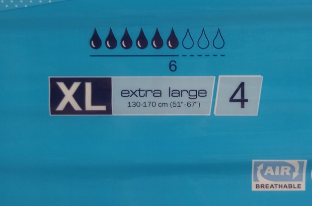 14 csomag Seni Standard XL felntt pelenka 