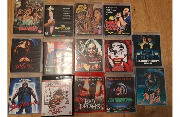 14 db Horror Blu-ray - Csökkentett áron!!!