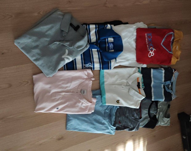 14 db Mrks frfi pl csomag Hilfiger Zara Umbro Hechter