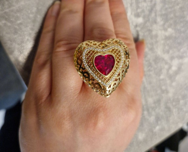 14 k női arany gyűrű