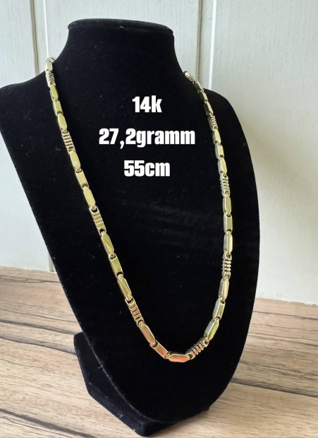 14k arany kszerek nyaklnc gyr