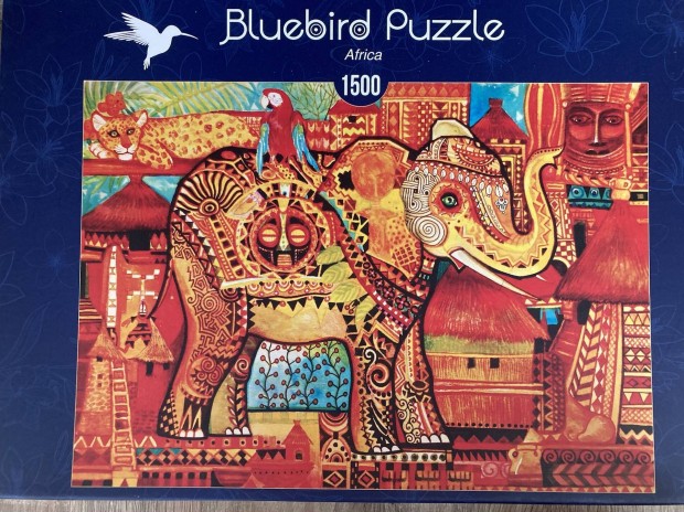 1500 db-os egyszer kirakott Bluebird Puzzle elad