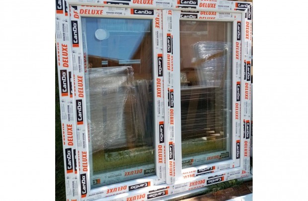 150*150 műanyag ablak kétszárnyú 90.000.-Ft