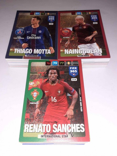 151 db Panini FIFA 365 2017-es focis krtya