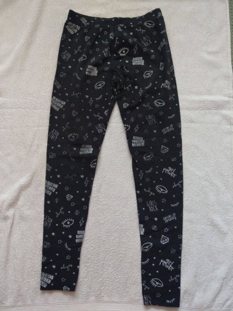 152 -es pamut leggings nadrg 11-12 ves nagylnyra, 77 cm