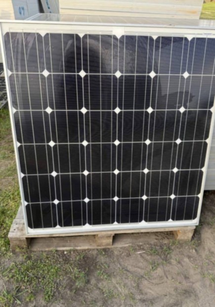155W monokristályos 1mx1m méretű napelem panel