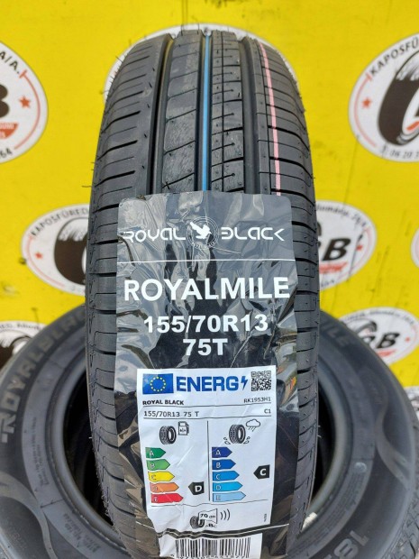 155/70 r13 Royal Black Új nyárigumi 14000ft/db