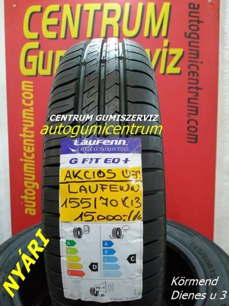 155/70r13 nyri gumi jak - Laufenn. -13.500,-