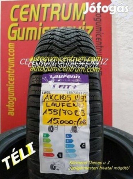 155/70r13 tli gumi jak - Laufenn. -15.000,-