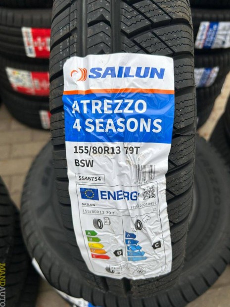 155/80R13 Sailun Atrezzo 4Season,j ngy vszakos gumi