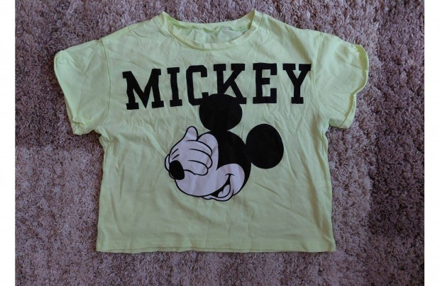 158 lány H&M pamut új Mickey póló