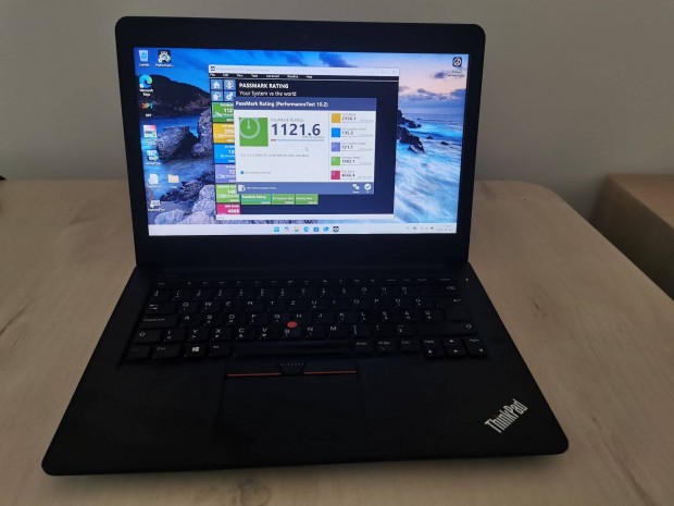159 Eladó Lenovo E470 i3 6 gen laptop 180GB SSD 8GB RAM Windows 11-el