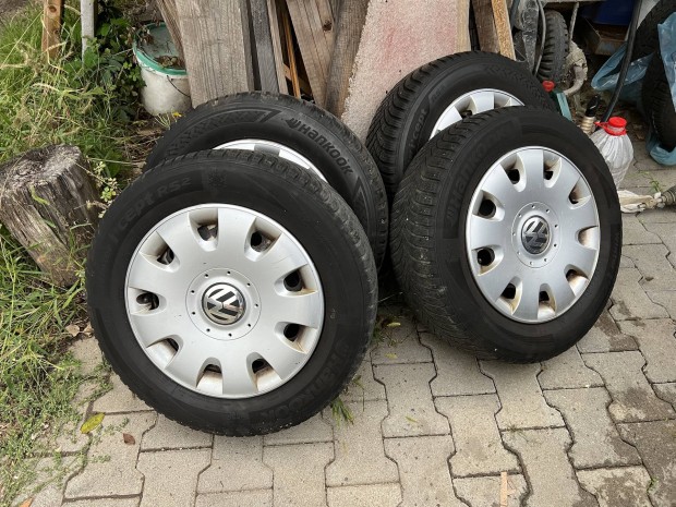 15 Vw Caddy Golf Passat 5x112 195 65 15 lemez Teligumi Disztarcsa