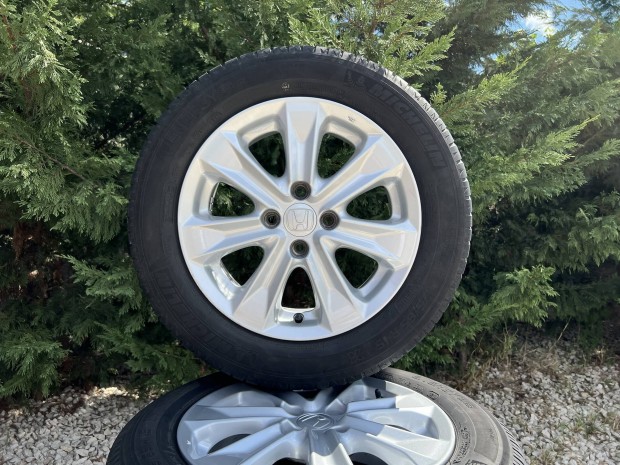 15" 4x100 gyári Honda alufelni nyárigumikkal!