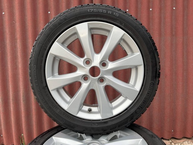 15" 4x100 gyri Mitsubishi/Honda alufelni tligumikkal!