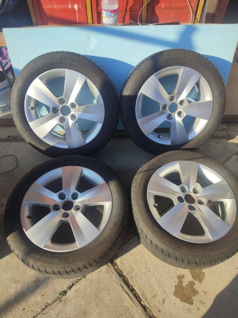 15" 5x100 Skoda Fabia, rapid alufelni garnitra elad