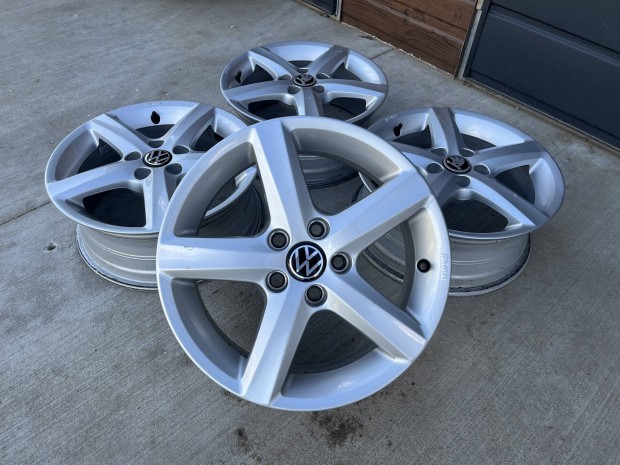 15" 5x100 VW "Aspen" gyári alufelni szett!