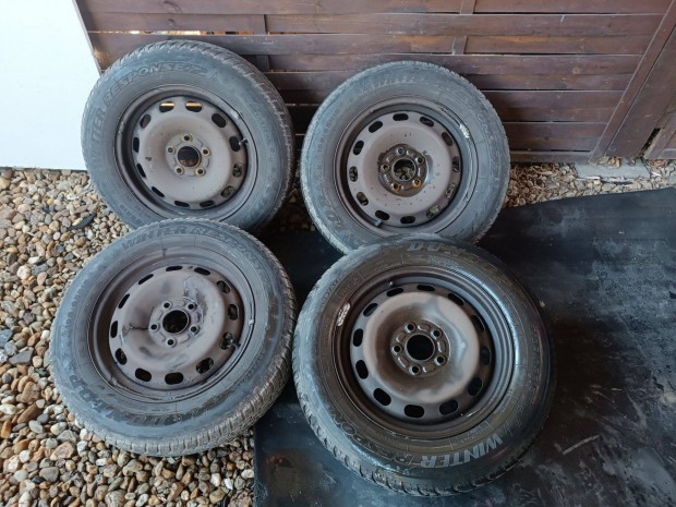 15" 5x108 Ford felni 195/65 R 15 Dunlop tligumival elad!