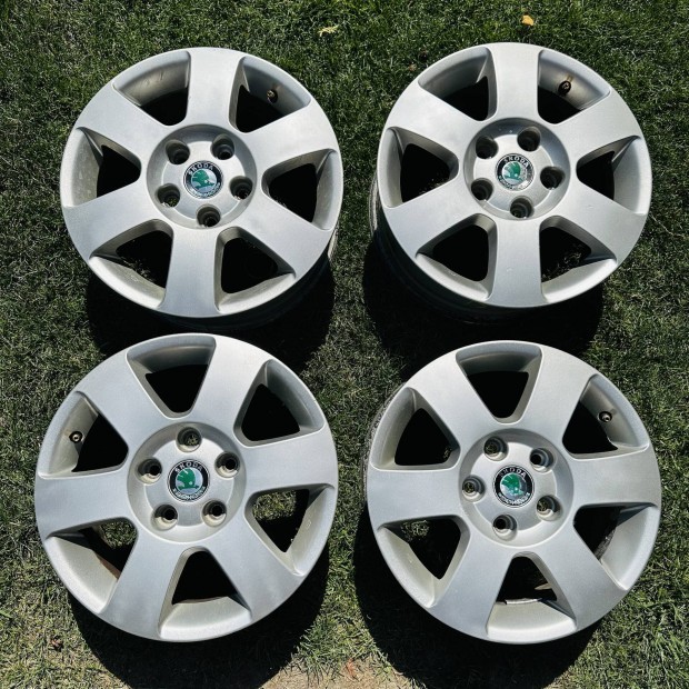 15" 5x112 6J ET47 Skoda, Volkswagen, Seat alufelni elad! Skoda gyri!