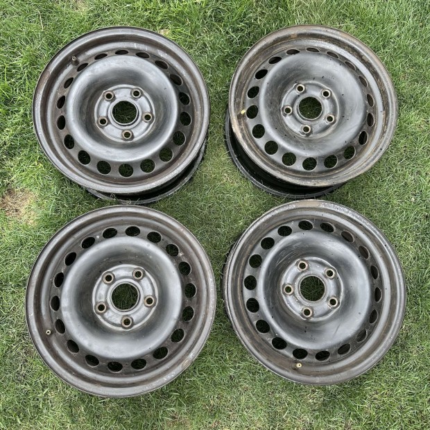 15" 5x112 Volkswagen Caddy, Golf, Touran lemezfelni, acélfelni eladó!