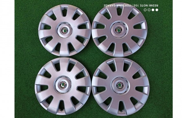 15" Skoda használt dísztárcsa (52)