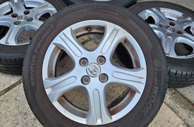 15" gyri Toyota Yaris alufelni 90%-os Hankook nyrigumikkal felni 15