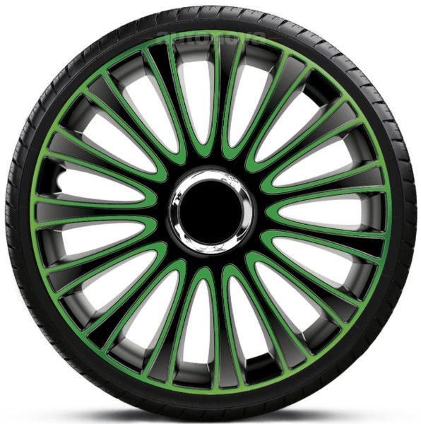 15"-os Lemans Pro Green-Black dsztrcsa garnitra (4darab)