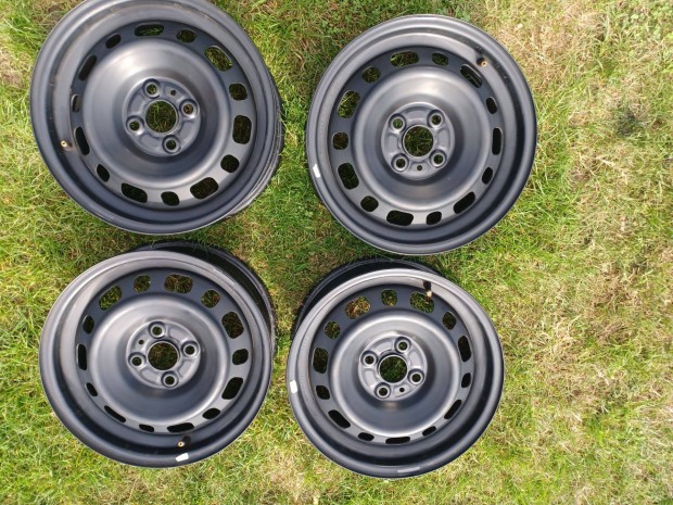 15 col 4x100 Mazda 2 gyri lemezfelni / Hyundai Kia Suzuki Toyota /