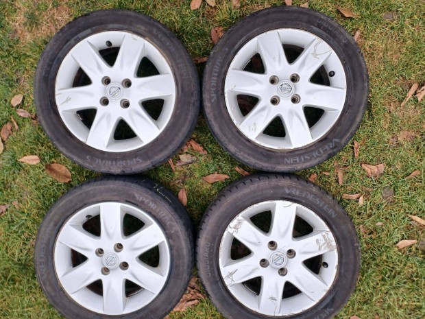 15 col 4x100 gyri Nissan alufelni garnitra / Renault Dacia